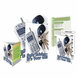 SAFETYPOSTER SW0187-SAFEKIT Safe System Kit, Safe Driving, ItS Your Call, English | CT9QYM 35LH06