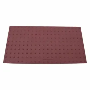 SAFETYSTEPTD SSTDPB2X423503 ADA Warning Pad, Asphalt/Concrete, Surface Applied, Flex Cement, Red, 4 ft Length, 2 ft Wd | CT9RGM 52JC77