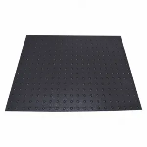 SAFETYSTEPTD SSTDPB3X423502 ADA Warning Pad, Asphalt/Concrete, Surface Applied, Flex Cement, Black, 4 ft Length | CT9RET 52JC88