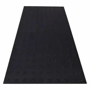 SAFETYSTEPTD SSTDRU2X423502 ADA Warning Pad, Asphalt/Concrete, Surface Applied, Flex Cement, Black, 4 ft Length | CT9REW 52JD02