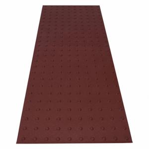 SAFETYSTEPTD SSTDRU2X523503 ADA-Warnpad, Asphalt/Beton, oberflächenmontiert, flexibler Zement, rot, 5 Fuß Länge, 2 Fuß Breite | CT9RGA 52JD09