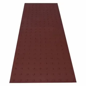 SAFETYSTEPTD SSTDRU2X523503 ADA Warning Pad, Asphalt/Concrete, Surface Applied, Flex Cement, Red, 5 ft Length, 2 ft Wd | CT9RGA 52JD09