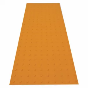 SAFETYSTEPTD SSTDRU2X523504 ADA Warning Pad, Asphalt/Concrete, Surface Applied, Flex Cement, Yellow, 5 ft Length | CT9RGH 52JD10