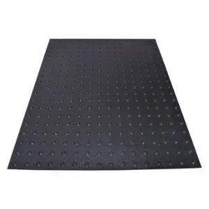 SAFETYSTEPTD SSTDRU3X423502 ADA Warning Pad, Asphalt/Concrete, Surface Applied, Flex Cement, Black, 4 ft Length | CT9REV 52JD14