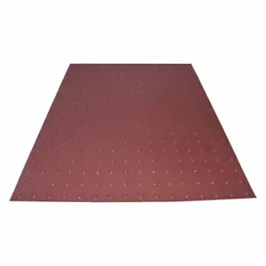 SAFETYSTEPTD SSTDRU3X423503 ADA Warning Pad, Asphalt/Concrete, Surface Applied, Flex Cement, Red, 4 ft Length, 3 ft Wd | CT9RFZ 52JD15