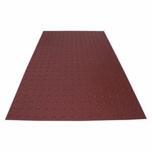 SAFETYSTEPTD SSTDRU3X523503 ADA-Warnpad, Asphalt/Beton, oberflächenmontiert, flexibler Zement, rot, 5 Fuß Länge, 3 Fuß Breite | CT9RGD 52JD21