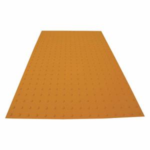 SAFETYSTEPTD SSTDRU3X523504 ADA Warning Pad, Asphalt/Concrete, Surface Applied, Flex Cement, Yellow, 5 ft Length | CT9RGK 52JD22