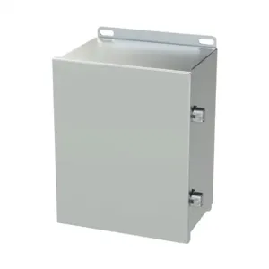 SAGINAW SCE-10086CHNFSS Enclosure, 10 x 8 x 6 Inch Size, Wall Mount, 304 Stainless Steel, #4 Brush Finish | CV6QCJ