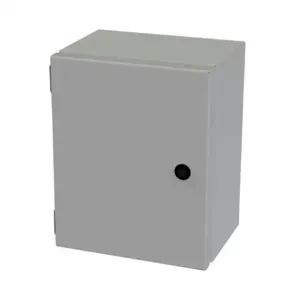 SAGINAW SCE-10086ELJ Enclosure, 10 x 8 x 6 Inch Size, Wall Mount, Carbon Steel, Ansi 61 Gray | CV6QCL