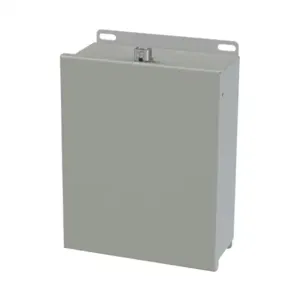 SAGINAW SCE-1008CHSNF Enclosure, 8 x 10 x 4 Inch Size, Wall Mount, Carbon Steel, Ansi 61 Gray | CV6QCZ