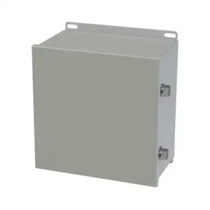 SAGINAW SCE-10106CHNF Enclosure, 10 x 10 x 6 Inch Size, Wall Mount, Carbon Steel, Ansi 61 Gray | CV6QDK