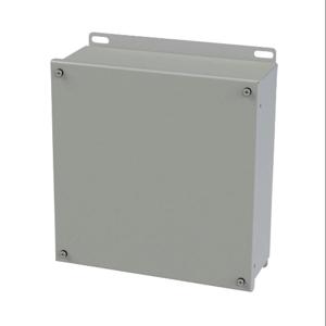 SAGINAW SCE-1010SC Enclosure, 10 x 10 x 4 Inch Size, Wall Mount, Carbon Steel, Ansi 61 Gray | CV6QDP