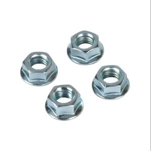 SAGINAW SCE-102298 Serrated Flange Hex Nut, Replacement, 3/8-16 Unc, Carbon Steel, Pack Of 4 | CV6UFB