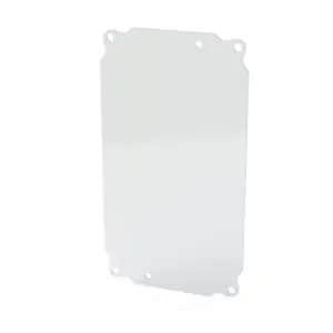 SAGINAW SCE-10P6 Subpanel, Carbon Steel, White, Powder Coat Finish | CV6WWB