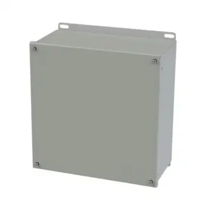 SAGINAW SCE-1212SC Enclosure, 12 x 12 x 6 Inch Size, Wall Mount, Carbon Steel, Ansi 61 Gray | CV6QFK