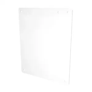 SAGINAW SCE-12N10MP Subpanel, Carbon Steel, White, Powder Coat Finish | CV6WWF