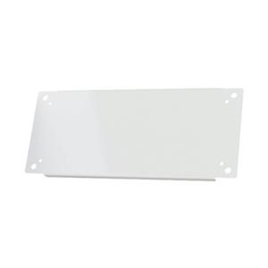 SAGINAW SCE-12P24 Subpanel, Carbon Steel, White, Powder Coat Finish | CV6WWT