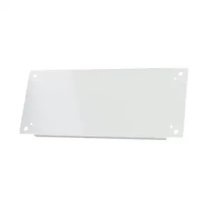 SAGINAW SCE-12P24 Subpanel, Carbon Steel, White, Powder Coat Finish | CV6WWT