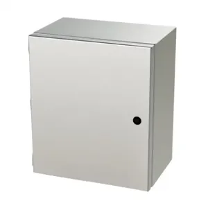 SAGINAW SCE-14128ELJSS Enclosure, 14 x 12 x 8 Inch Size, Wall Mount, 304 Stainless Steel, #4 Brush Finish | CV6QGY