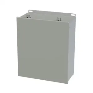 SAGINAW SCE-1412CHSNF Enclosure, 12 x 14 x 6 Inch Size, Wall Mount, Carbon Steel, Ansi 61 Gray | CV6QHE