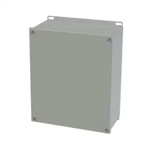 SAGINAW SCE-1412SC Enclosure, 14 x 12 x 6 Inch Size, Wall Mount, Carbon Steel, Ansi 61 Gray | CV6QHK