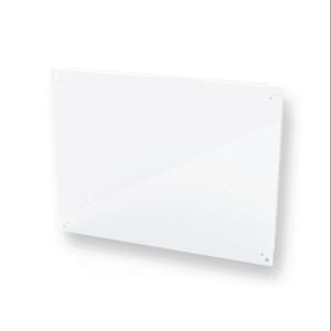 SAGINAW SCE-1436P2 Subpanel, Half-Height, Carbon Steel, White, Powder Coat Finish | CV6WWW