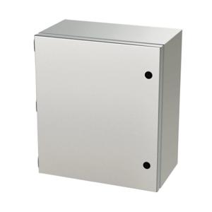 SAGINAW SCE-16148ELJSS6 Enclosure, 16 x 14 x 8 Inch Size, Wall Mount, 316L Stainless Steel, #4 Brush Finish | CV6QHY