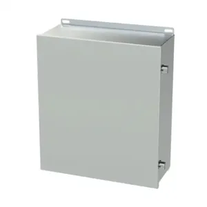 SAGINAW SCE-1614CHNFSS Enclosure, 16 x 14 x 6 Inch Size, Wall Mount, 304 Stainless Steel, #4 Brush Finish | CV6QJE