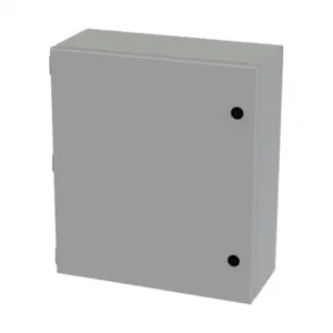 SAGINAW SCE-1614ELJ Enclosure, 16 x 14 x 6 Inch Size, Wall Mount, Carbon Steel, Ansi 61 Gray | CV6QJH