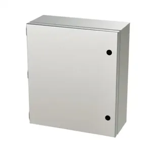 SAGINAW SCE-1614ELJSS6 Enclosure, 16 x 14 x 6 Inch Size, Wall Mount, 316L Stainless Steel, #4 Brush Finish | CV6QJL