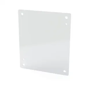 SAGINAW SCE-16DLP14 Subpanel, Carbon Steel, White, Powder Coat Finish | CV6WXK