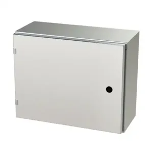 SAGINAW SCE-16EL2008SSLP Enclosure, 16 x 20 x 8 Inch Size, Wall Mount, 304 Stainless Steel, #4 Brush Finish | CV6QKU