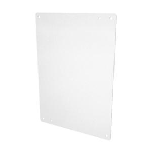 SAGINAW SCE-16N12MP Subpanel, Carbon Steel, White, Powder Coat Finish | CV6WXM