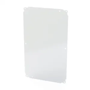 SAGINAW SCE-16P10 Subpanel, Carbon Steel, White, Powder Coat Finish | CV6WXQ