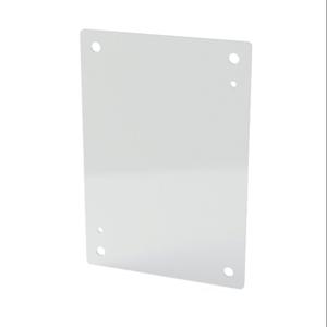 SAGINAW SCE-16P12 Subpanel, Carbon Steel, White, Powder Coat Finish | CV6WXR