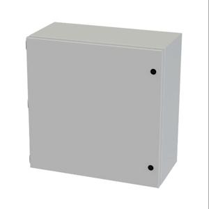 SAGINAW SCE-202010ELJLG Enclosure, 20 x 20 x 10 Inch Size, Wall Mount, Carbon Steel, Ral 7035 Light Gray | CV6QNB