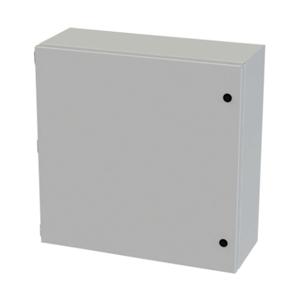 SAGINAW SCE-20208ELJLG Enclosure, 20 x 20 x 8 Inch Size, Wall Mount, Carbon Steel, Ral 7035 Light Gray | CV6QNF