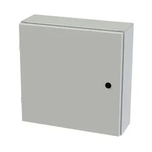 SAGINAW SCE-20EL2006LPLG Enclosure, 20 x 20 x 6 Inch Size, Wall Mount, Carbon Steel, Ral 7035 Light Gray | CV6QPD