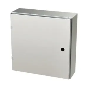 SAGINAW SCE-20EL2006SSLP Enclosure, 20 x 20 x 6 Inch Size, Wall Mount, 304 Stainless Steel, #4 Brush Finish | CV6QPF