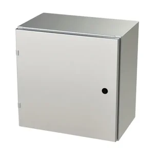 SAGINAW SCE-20EL2012SSLP Enclosure, 20 x 20 x 12 Inch Size, Wall Mount, 304 Stainless Steel, #4 Brush Finish | CV6QPU