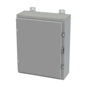 SAGINAW SCE-20H1606LP Enclosure, 20 x 16 x 6 Inch Size, Wall Mount, Carbon Steel, Ansi 61 Gray | CV6QQC