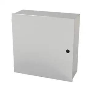 SAGINAW SCE-20N2008LP Enclosure, 20 x 20 x 8 Inch Size, Wall Mount, Carbon Steel, Ansi 61 Gray | CV6QRC