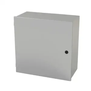 SAGINAW SCE-20N2010LP Enclosure, 20 x 20 x 10 Inch Size, Wall Mount, Carbon Steel, Ansi 61 Gray | CV6QRD