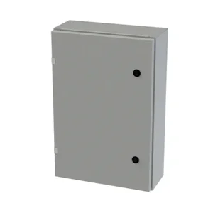 SAGINAW SCE-24EL1606LP Enclosure, 24 x 16 x 6 Inch Size, Wall Mount, Carbon Steel, Ansi 61 Gray | CV6QRN