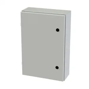 SAGINAW SCE-24EL1606LPLG Enclosure, 24 x 16 x 6 Inch Size, Wall Mount, Carbon Steel, Ral 7035 Light Gray | CV6QRP