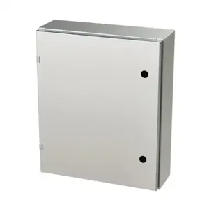 SAGINAW SCE-24EL2006SSLP Enclosure, 24 x 20 x 6 Inch Size, Wall Mount, 304 Stainless Steel, #4 Brush Finish | CV6QRY