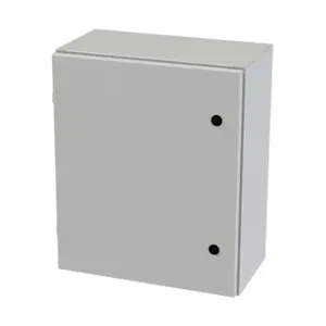 SAGINAW SCE-24EL2010LPLG Enclosure, 24 x 20 x 10 Inch Size, Wall Mount, Carbon Steel, Ral 7035 Light Gray | CV6QTF