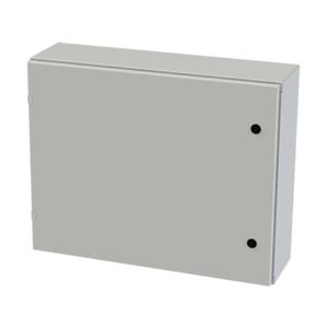 SAGINAW SCE-24EL3008LPLG Enclosure, 24 x 30 x 8 Inch Size, Wall Mount, Carbon Steel, Ral 7035 Light Gray | CV6QUX