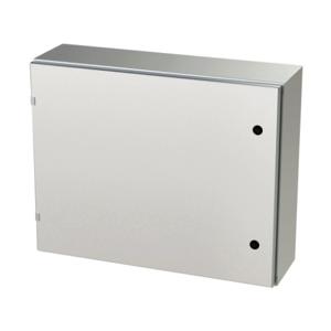 SAGINAW SCE-24EL3008SS6LP Enclosure, 24 x 30 x 8 Inch Size, Wall Mount, 316L Stainless Steel, #4 Brush Finish | CV6QUY