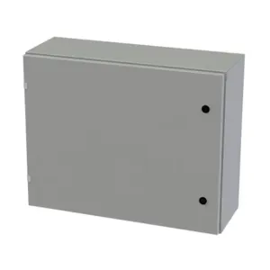 SAGINAW SCE-24EL3010LP Enclosure, 24 x 30 x 10 Inch Size, Wall Mount, Carbon Steel, Ansi 61 Gray | CV6QVA